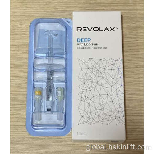 Hyaluronic Acid Cheeks Forehead Wrinkles Revolax hyaluronic acid injections Supplier